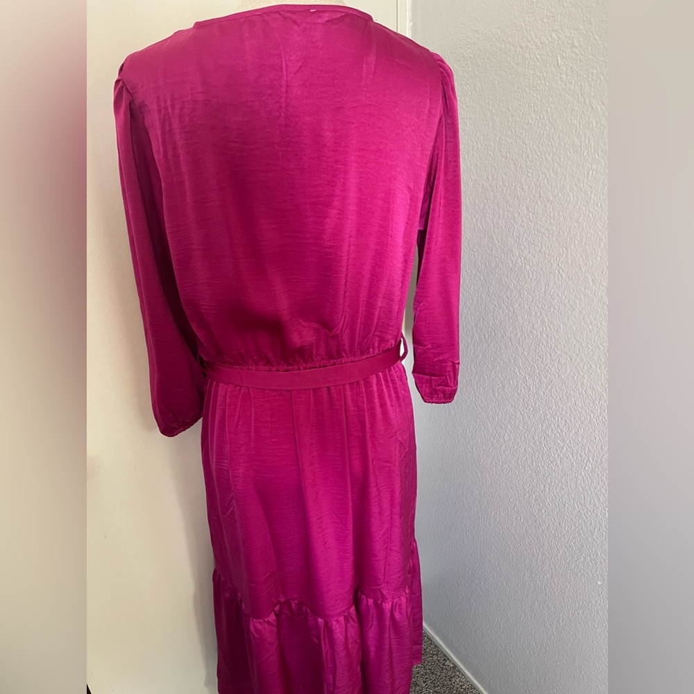 Lucky Brand Women's Fuscia color dress - Picture 4 of 9